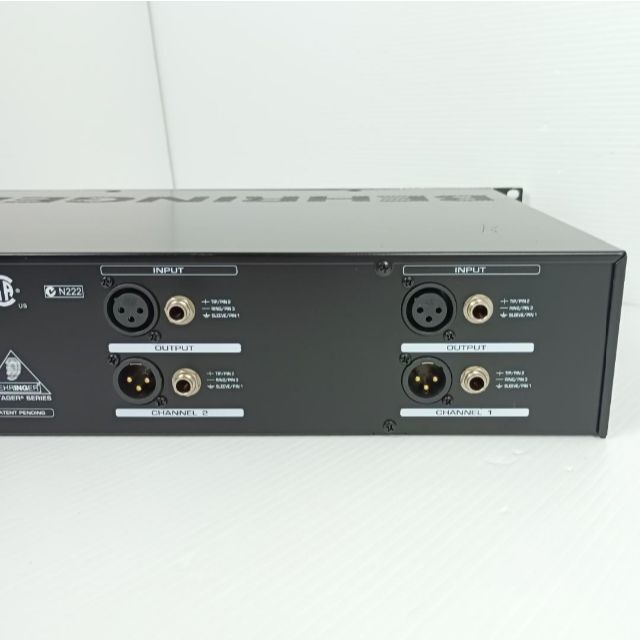 希少 完動品 ベリンガー TUBE ULTRAGAIN マイクプリアンプ T1953 | www