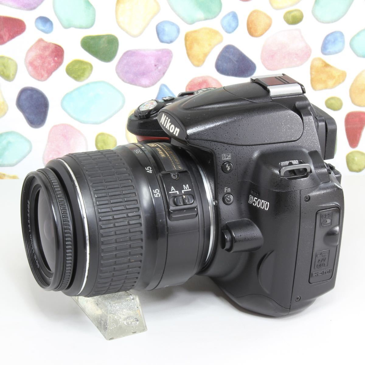 ♥︎◇Nikon D5000 ◇自撮りも出来るハイスペック一眼レフ♪-