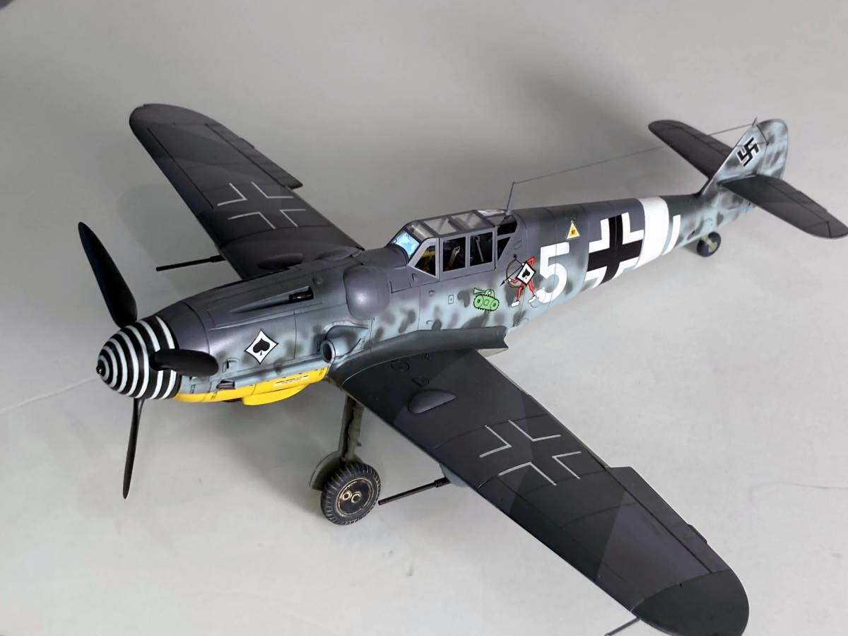 atsudra工房完成品】1/32 Bf109G-6 JG53 イタリア(5)-