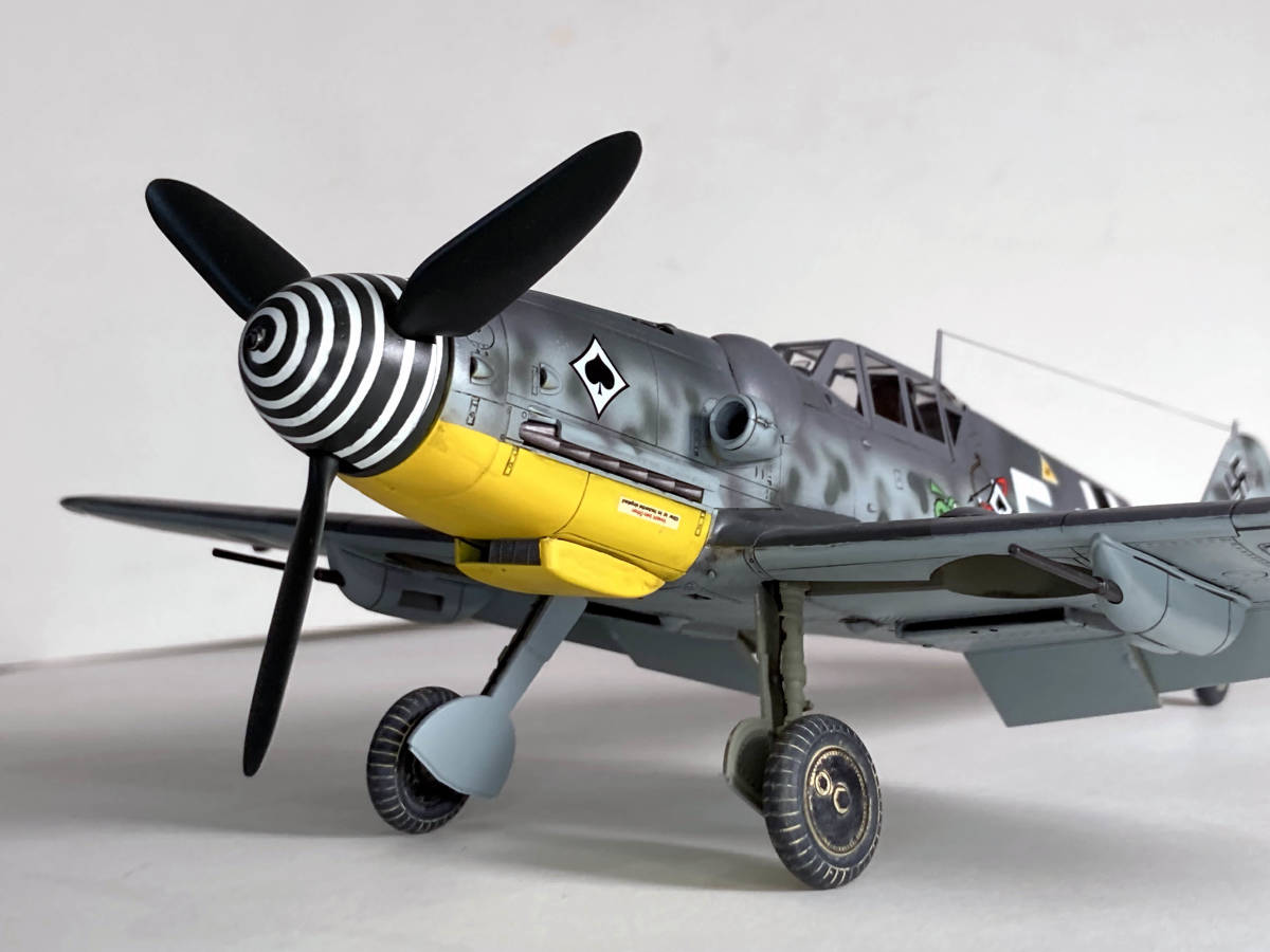 【atsudra工房完成品】1/32 Bf109G-6 JG53 イタリア(5)_画像1