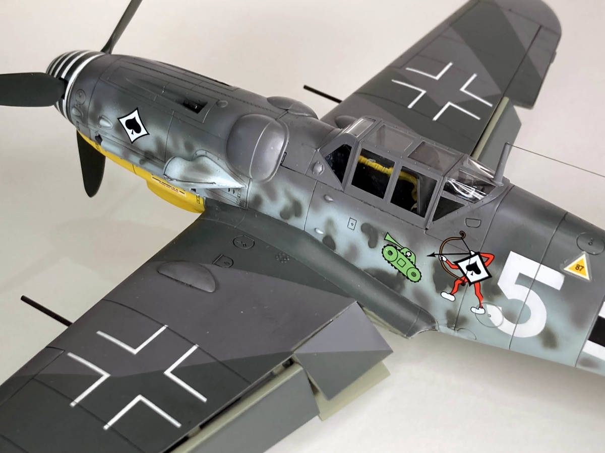 【atsudra工房完成品】1/32 Bf109G-6 JG53 イタリア(5)_画像7