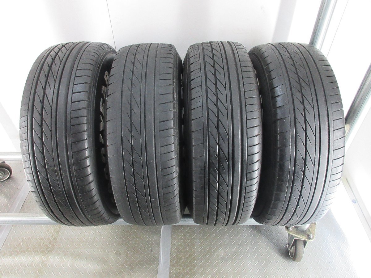 ■中古タイヤホイール■　BRADLEY VX SQUEEZE PROCESS 16インチ 7J +30 6H 139.7 GOODYEAR EAGLE＃1 215/65R16C 夏 激安 送料無料 J761_残溝約６分山位