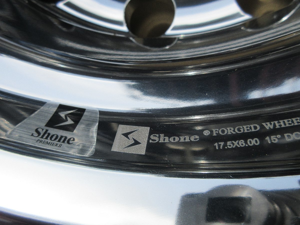 # new goods tire wheel # Shone FORGED aluminium wheel 17.5 -inch 6J +135 6H 222.25 BRIDGESTONE M888 225/80R17.5 super-discount free shipping J754