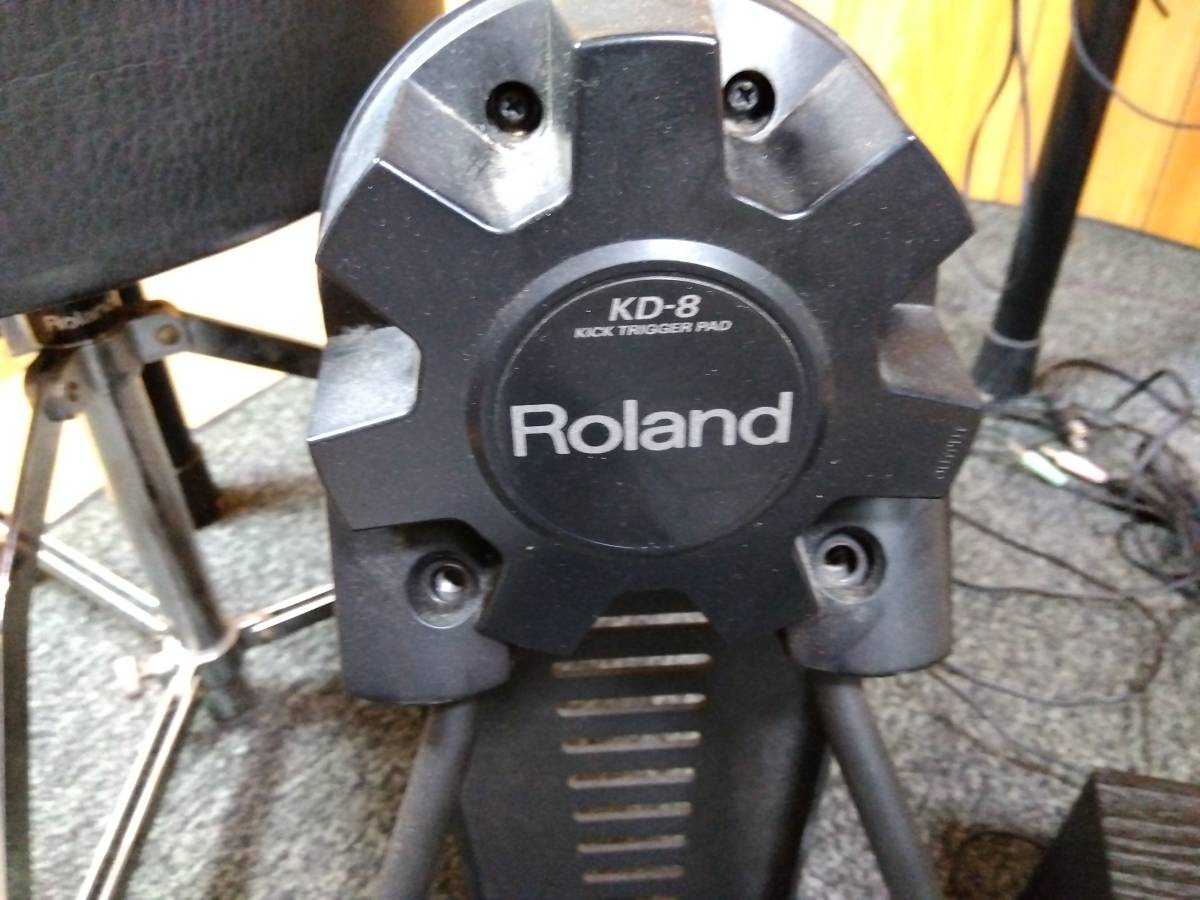 最終値下げ Roland TD-4 V-Drums 電子ドラムセット カーペット付 通電