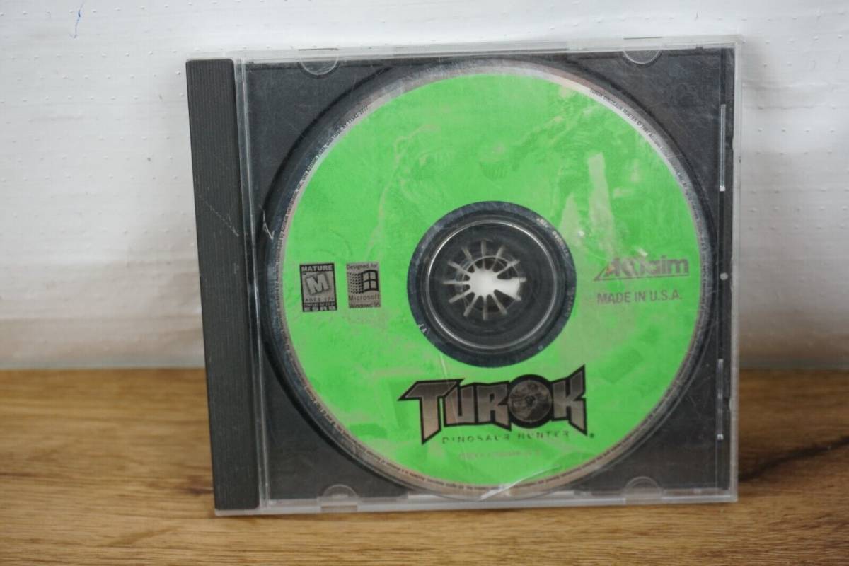Turok Dinosaur Hunter PC Video Game, 1997 Acclaim 海外 即決