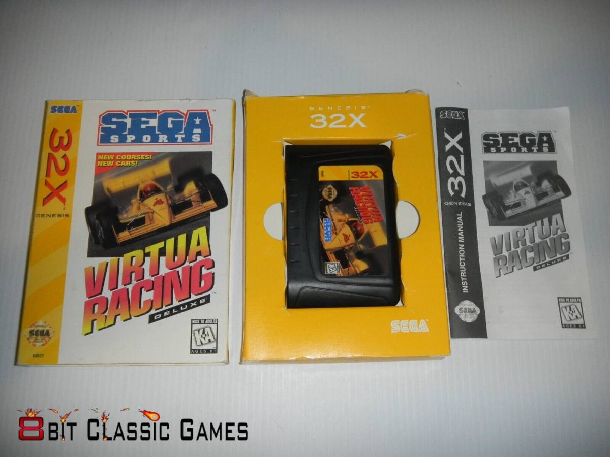 Virtua Racing COMPLETE BOX - Sega Genesis 32X - FAST SHIPPING