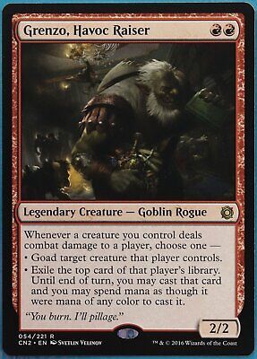 Grenzo, Havoc Raiser Conspiracy Take the Crown NM Rare CARD