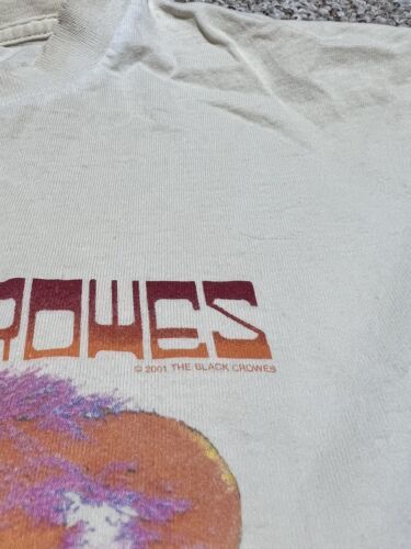 2001 Black Crowes Lions Album LP Promo T-Shirt XL Robinson Rock