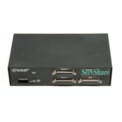 Black Box KV752A ServShare 2-Port KVM ServSwitch w/ DB25 Female