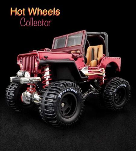 Hot Wheels 1944 WILLYS MB Rock Crawler Jeep RLC Exclusive (Sold