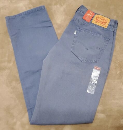Levis 514 Jeans Mens W 32 L 32 Med Gray Denim Jeans Straight 100