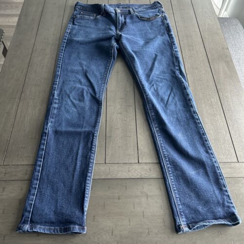 Mott & Bow Jeans Mens 31x32 Slim Fit Dark Wash Blue Cotton