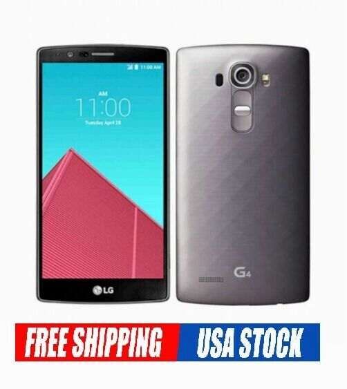 LG G4 LS991(Sprint) 32GB Metallic Grey (Unlocked) Smartphone 海外
