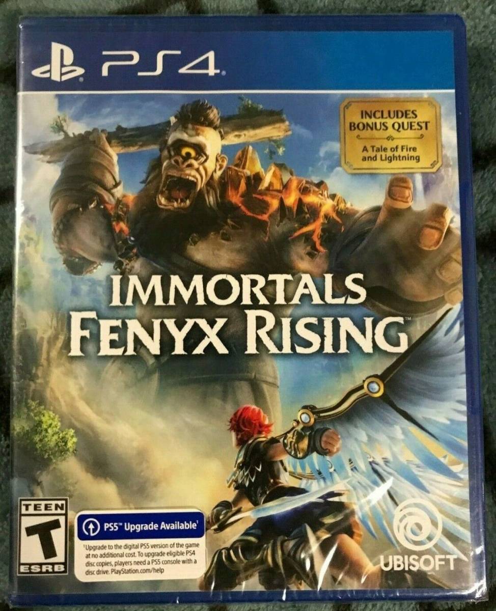 Immortals Fenyx Rising, Sony PlayStation 4/PS4 & PS5,BRAND NEW UNUSED 海外 即決