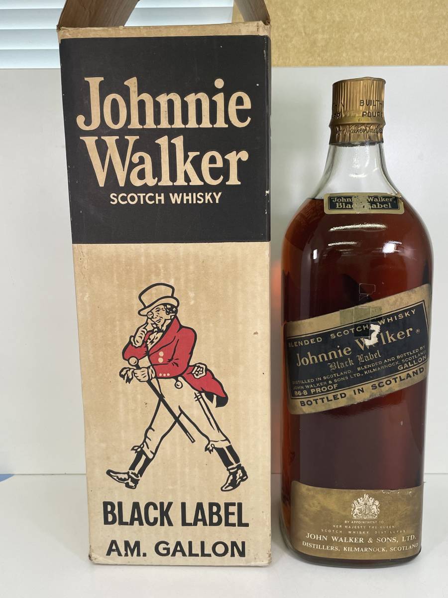 ジョニーウォーカー レッド ブラック ガロン 4本セット 古酒 - 通販