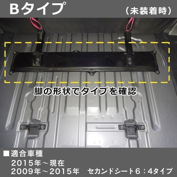 日産 NV200 バネット VANNET フロアパネル 【グレー塗装】(電気自動車/Bタイプ) パネル 床張り 床貼 収納 内装 荷室 荷台 棚 床板 板_画像3