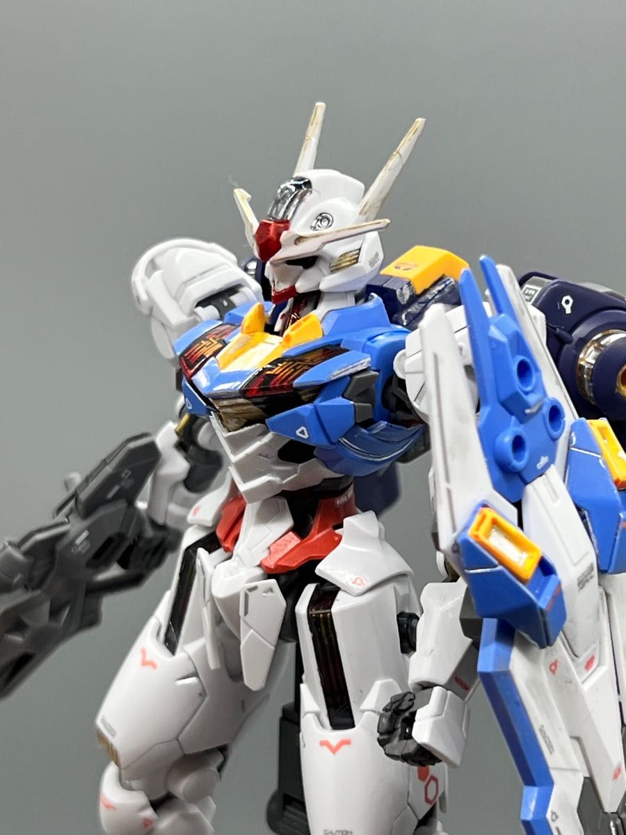 ガンプラ完成品　HG1/144  水星の魔女　ガンダムエアリアル　フライトユニット装備　送料込