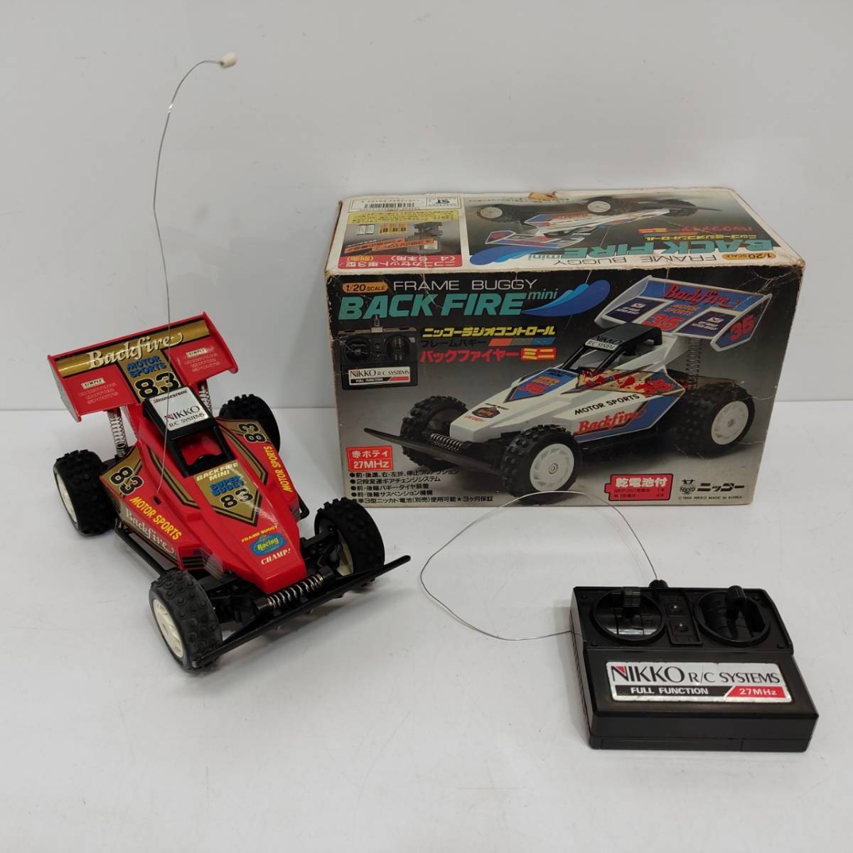 ○動作品 ニッコーラジオコントロール フレームバギー バック