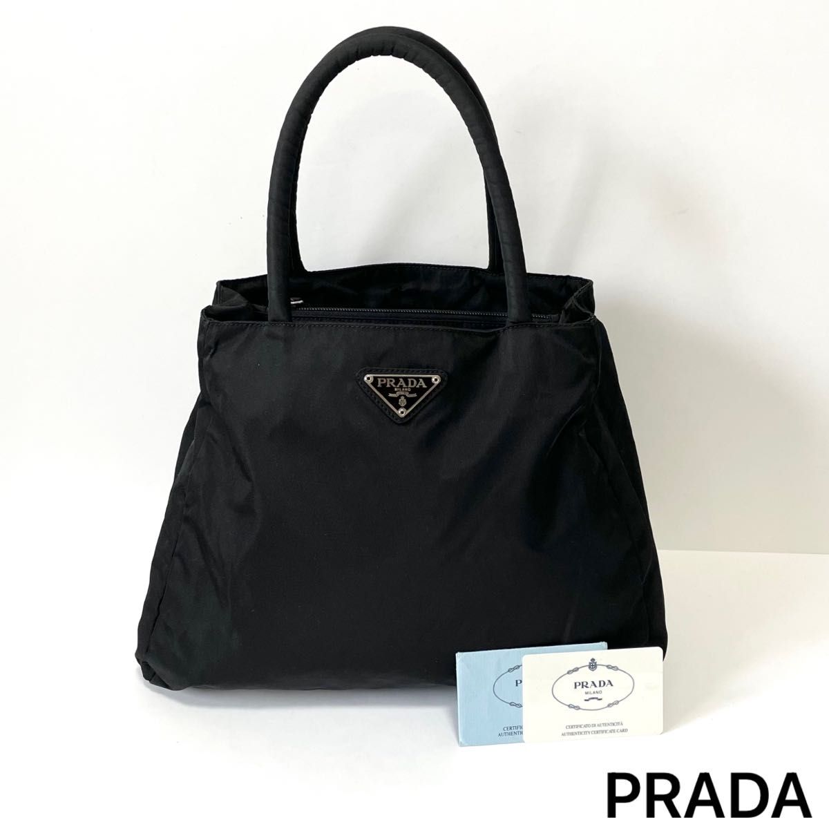 美品】PRADA プラダ トートバッグ ハンドバッグ テスート ナイロン