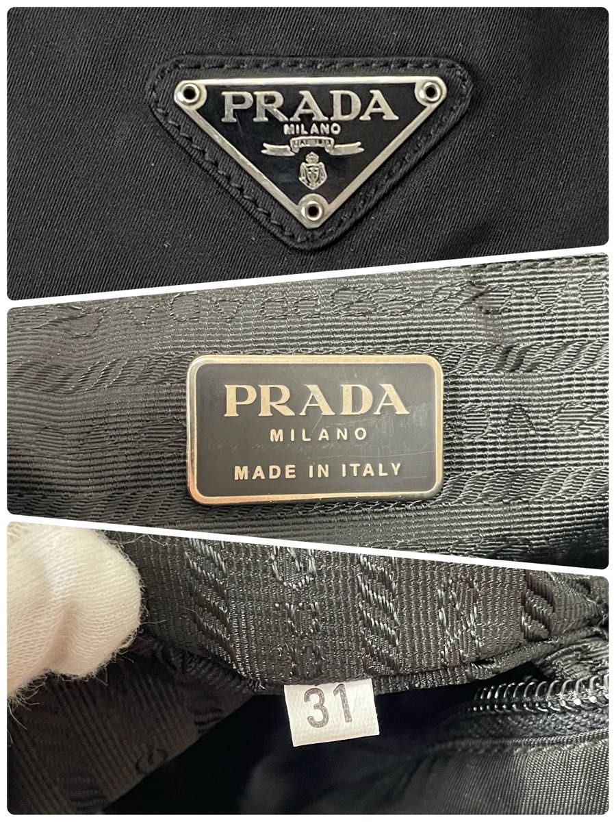 美品】PRADA プラダ トートバッグ ハンドバッグ テスート ナイロン