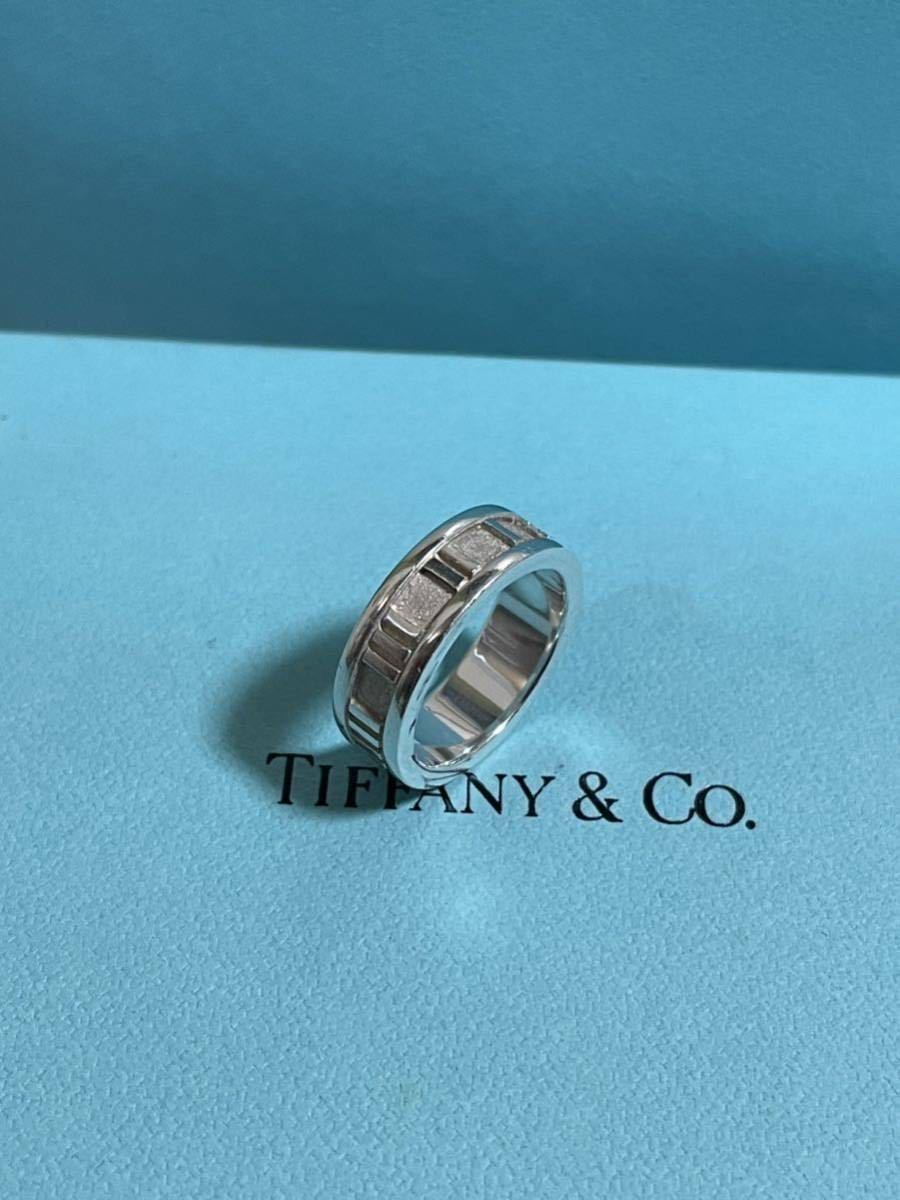 TIFFANYCo ティファニー アトラス ナロー リング 7号 メンズ