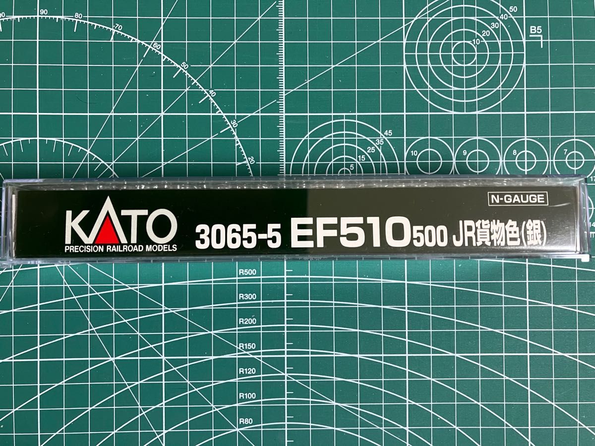 【新品未使用品】KATO：3065-5 EF510-500 JR貨物色(銀)