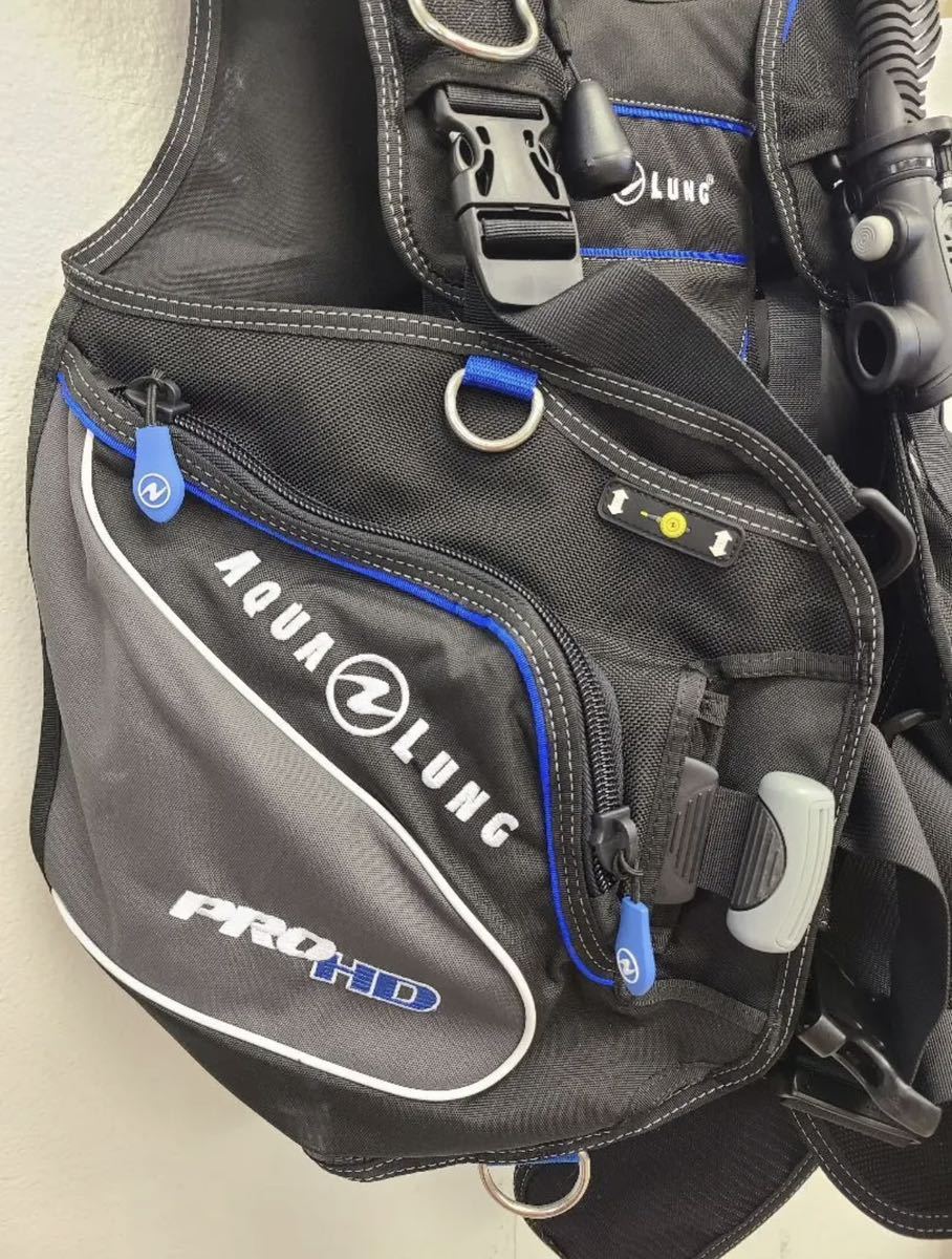 ダイビング BCD レギュレーターセット AQUA LUNG PRO HD レギュ