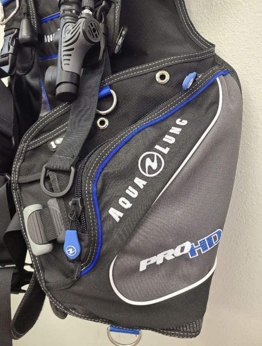ダイビング BCD レギュレーターセット AQUA LUNG PRO HD レギュ