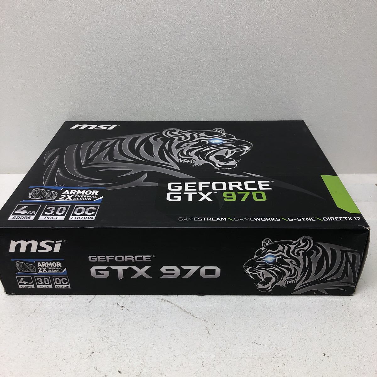 0529A GeForce GTX 970 4GD5T OC グラフィックボード 4GB msi GAMESTREAM / GAME WORKS / G-SYNC / DIRECTX12 現状渡しの画像10