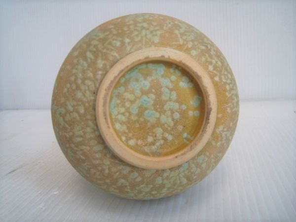 京焼　清水焼花瓶　一輪挿し　陶器の花器　花入れ　/19N4.20-44_画像5