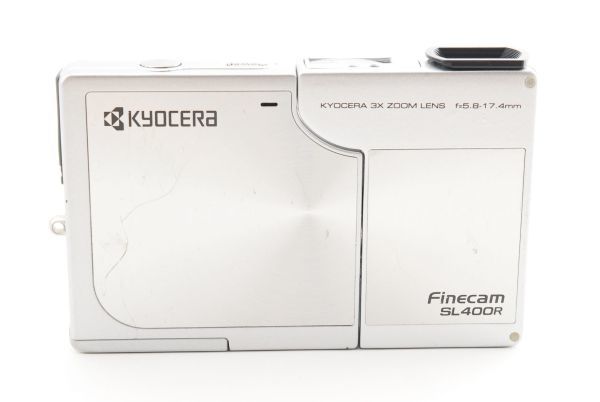 ジャンク】京セラ KYOCERA Finecam SL400R シルバー #2754A390 www