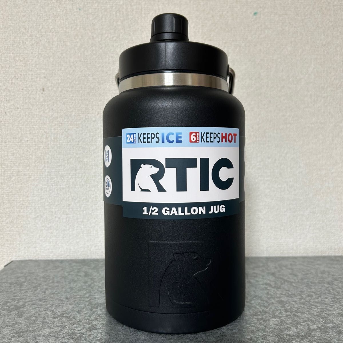 RTIC アールティック ハーフガロン ジャグ マットブラック|PayPayフリマ