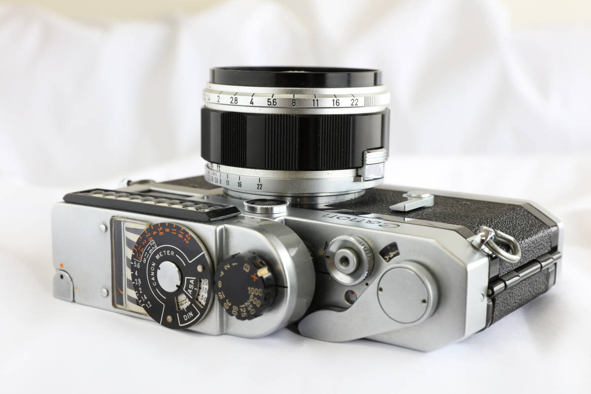 CANON-P 50mmF1,2 極美品 露出計ほか全動作OK | normanhubbard.com