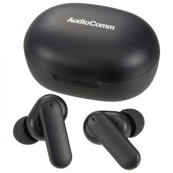 AudioComm ANC完全ワイヤレスイヤホン ブラック HP-W800N(a-1677518)