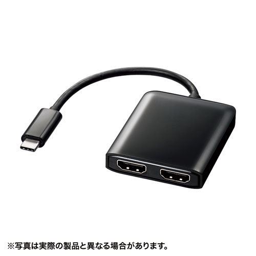 サンワサプライ USB TypeC MSTハブ (DisplayPort Altモード) AD