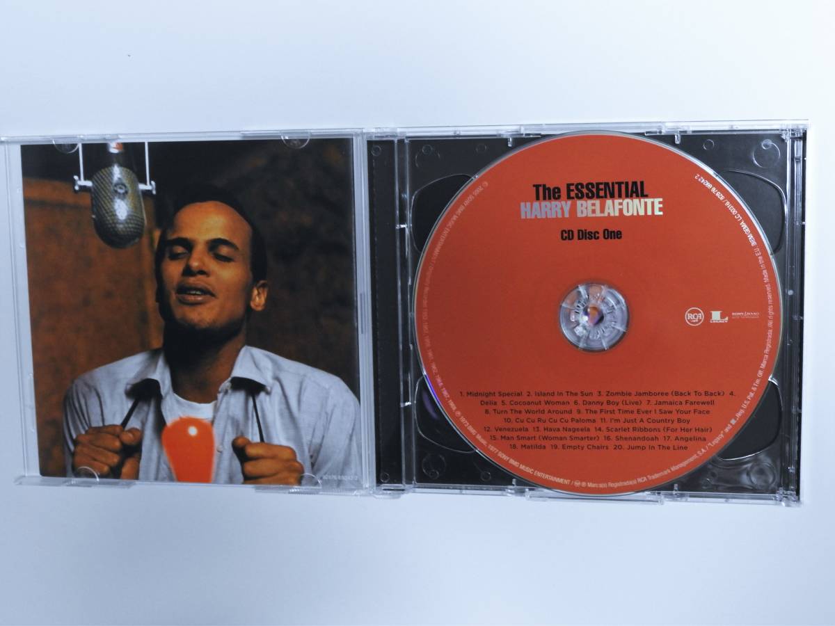 Harry Belafonte　 ハリー・ベラフォンテ　/ The Essential Harry Belafonte 　新品同様美品　2枚組CD　即決価格にて_画像3