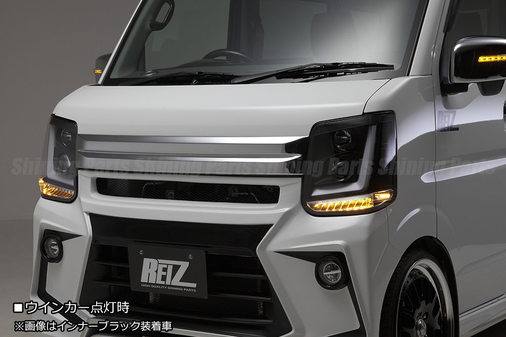 REIZ DA17V エブリィ バン ※純正メーカーOP装備車 ヘッドライトユニット [インナーブラック] 純正ディスチャージ(HID)車 流星_画像3