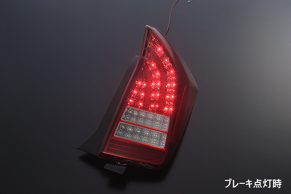 [流れるウインカー] Revier ZVW30/ZVW35 プリウス 前期/後期対応 オール LED テール ランプ [スモークレンズ] Ver.2 左右 新品 G'sにも_画像3