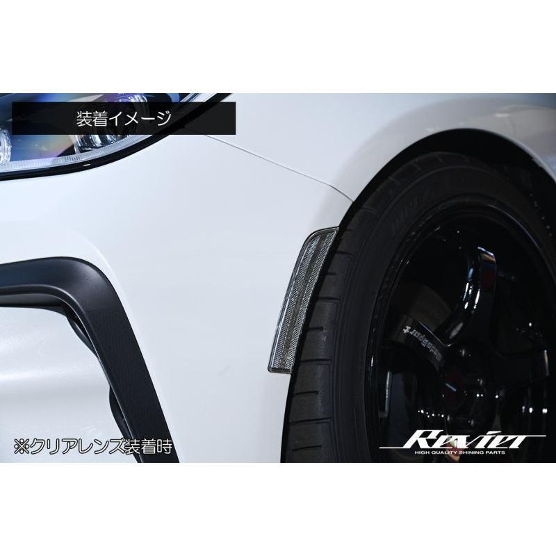 ZD8 BRZ LED サイドマーカー クリアレンズ 純正交換 Eマーク取得 カプラーオン 反射板 バンパー マーカー GR86 ZN8_画像2