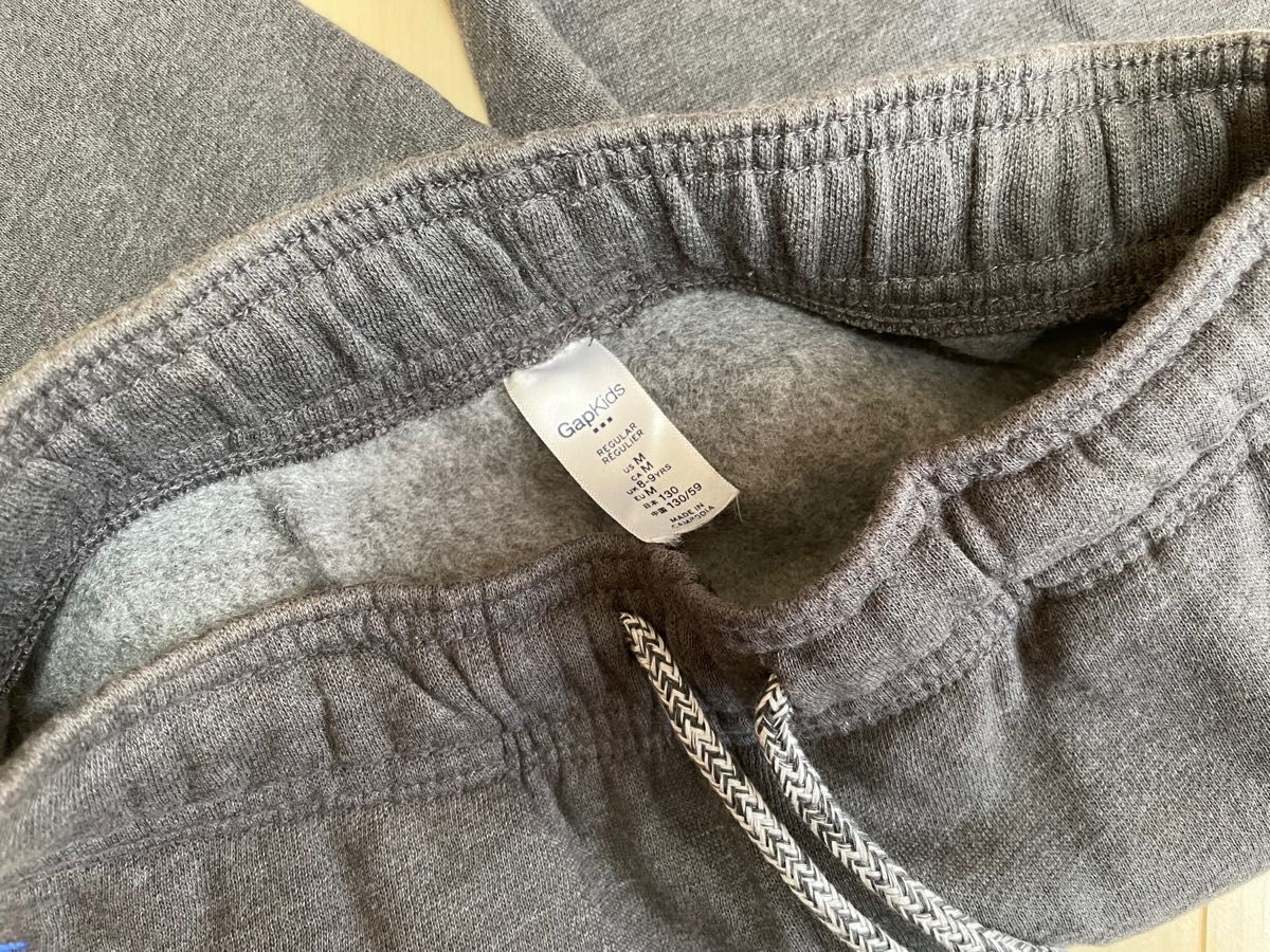 新品未使用 GAP ギャップ 子ども ハーフパンツ 半ズボン 130 グレー ショートパンツ スウェットショートパンツ