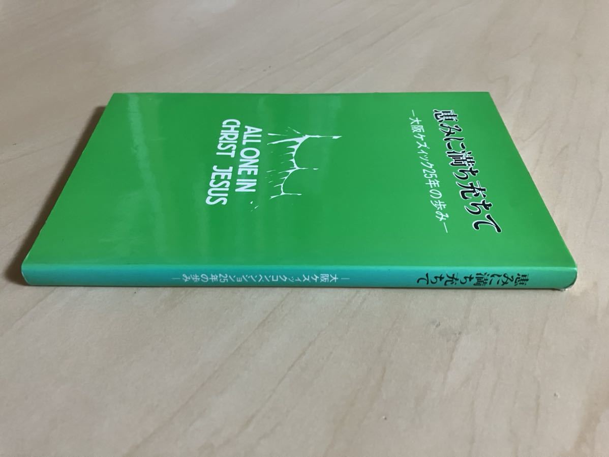 恵みに満ち充ちて 大阪ケズィック・25年の歩み / 発行 堀内顕 / 編 舛田信一 / 大阪ケズィック・コンベンション委員会 /クリスチャン兄弟団_画像3