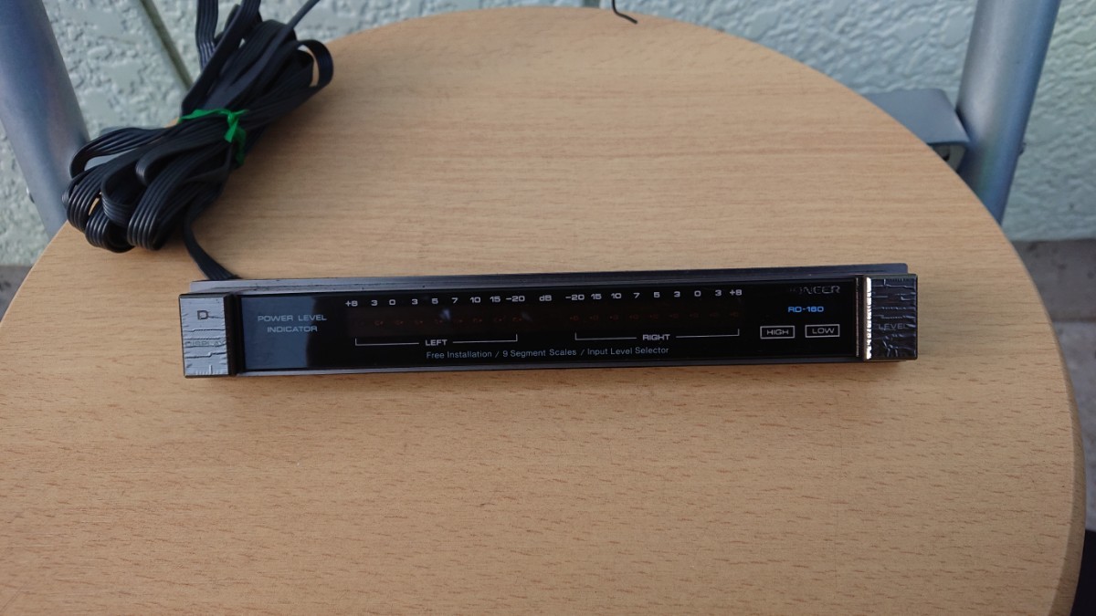 Yahoo!オークション - パイオニア RD-160 レベルインジケーター Yahoo!オークション - パイオニア RD-160 レベルインジケーター