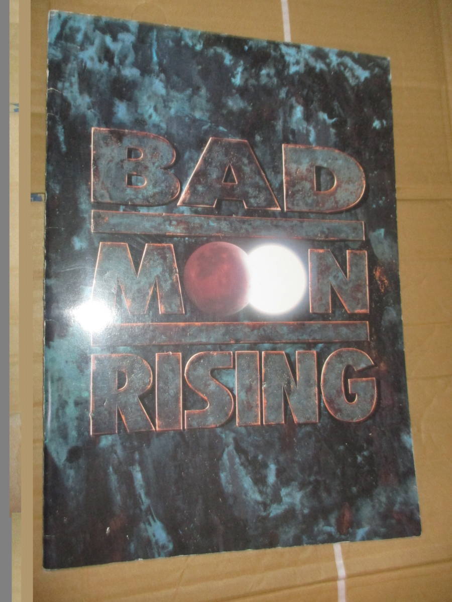  Tour * проспект bado* moon * Rising Bad Moon Rising JAPAN TOUR 1991 год karu*s one dag*arudo Ricci 