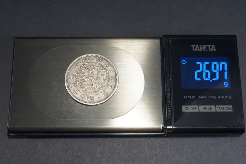 454)日本貨幣 新1円銀貨 大型 明治15年◇真正品◇ 希少 454)日本貨幣 新1円銀貨 大型 明治15年◇真正品◇ 希少