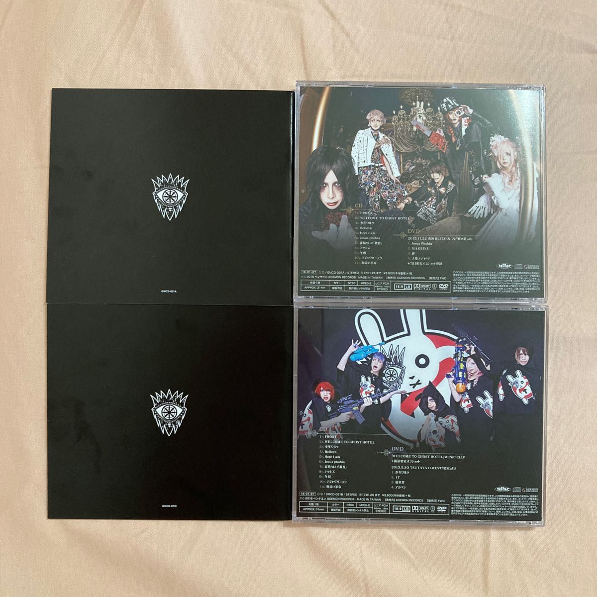 ペンタゴン WELCOME TO GHOST HOTEL CD+DVD 初回限定盤Ａ＋Ｂ Ｖ系 ヴィジュアル系 ビジュアル系
