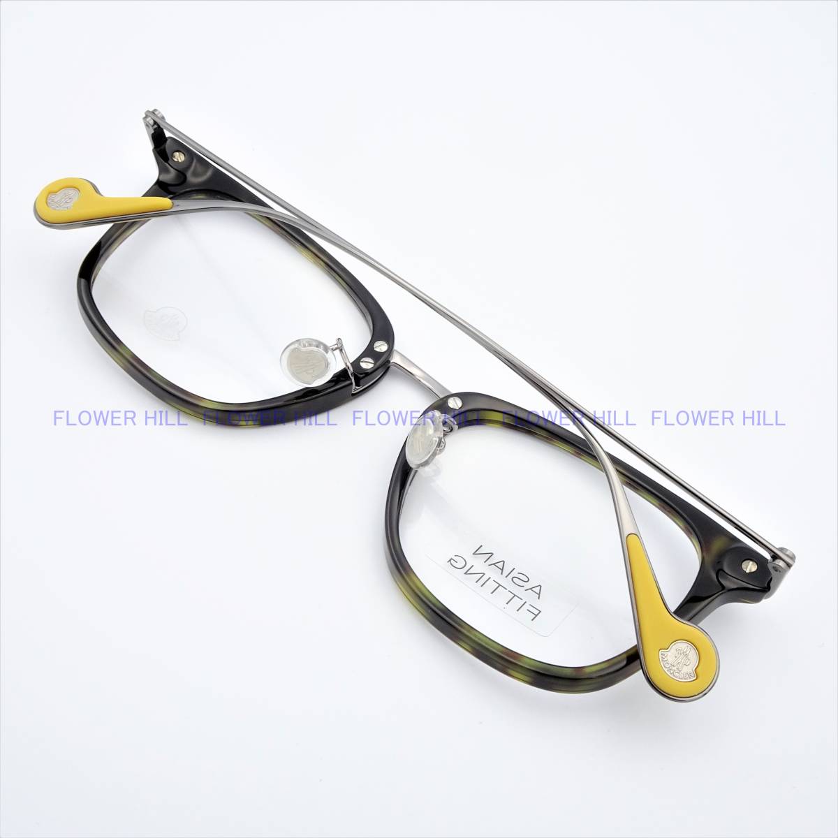 【新品・送料無料】モンクレール MONCLER ML5075-D 052 メガネ フレーム ハバナ アジアンフィット イタリア製 メンズ レディース