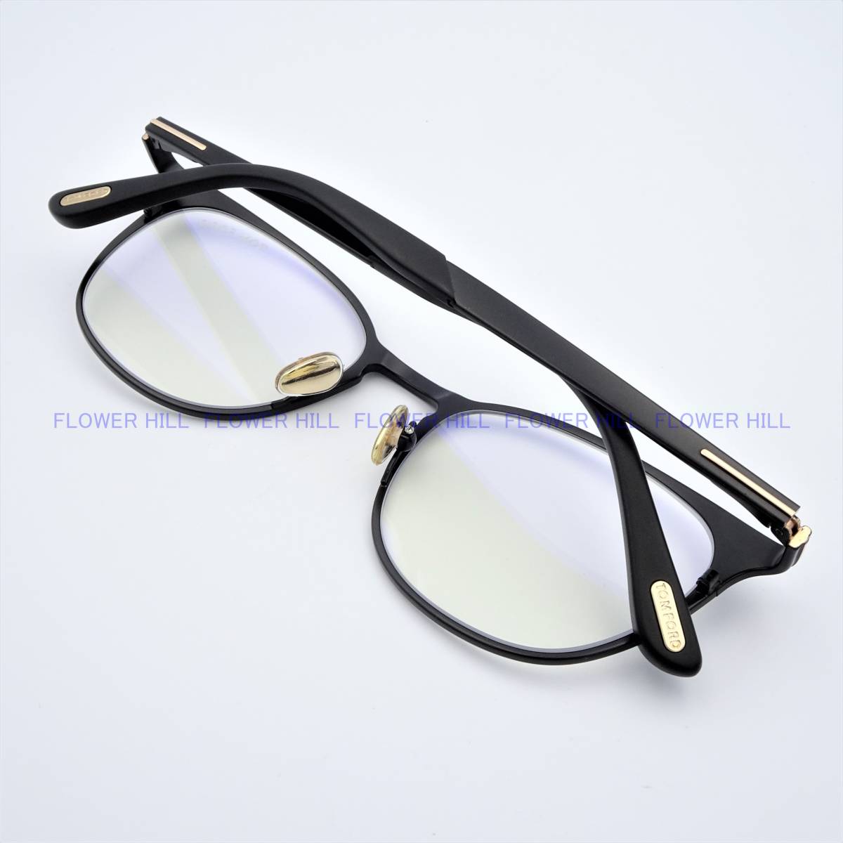 TOM FORD TF5732-B 002 メガネ ブルーライトカット ブラック-