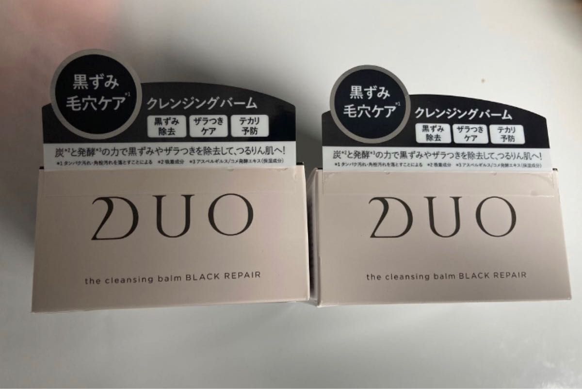 vin様専用 DUO クレンジングバーム ブラックリペア 90g 新品未開封 ２