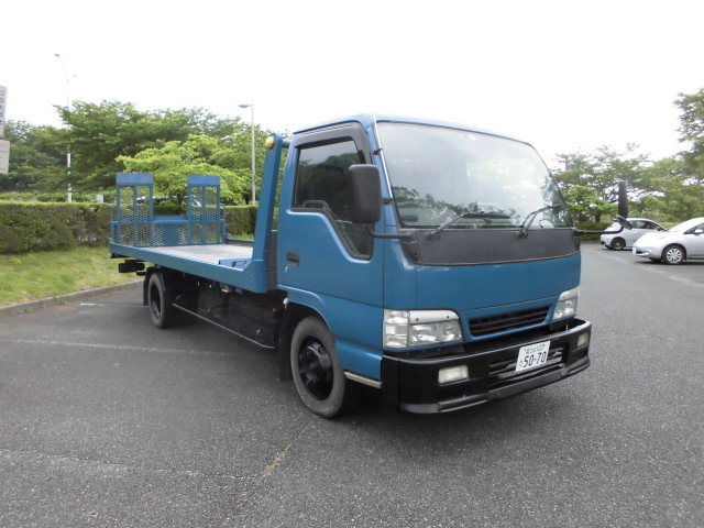 ☆売り切り☆ 検5年9月 エルフ 積載車 ローダー 最積3,250kg
