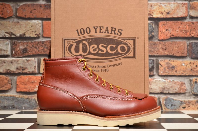 ★☆ Wesco ウエスコ ジョブマスター 8.0E レッドウッド 赤茶 ☆★_画像3